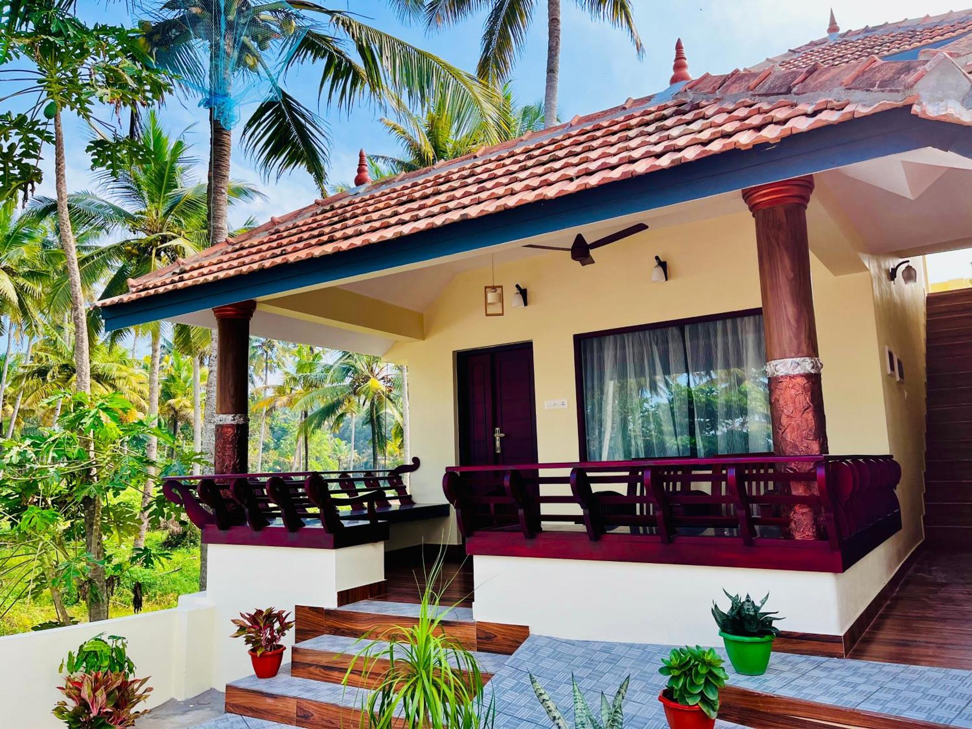 Maadathil Cottages & Beach Resort バルカラ エクステリア 写真